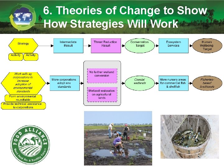 6. Theories of Change to Show How Strategies Will Work 