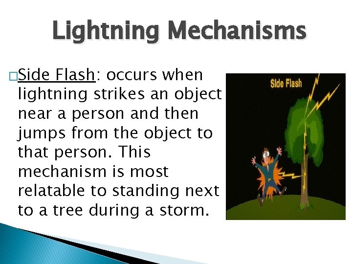 Side Flash National Athletic Trainers Association Position Statement Lightning Safety