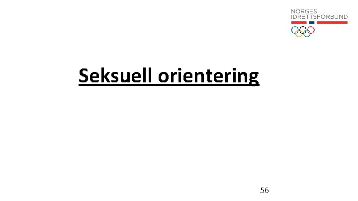 Seksuell orientering 56 