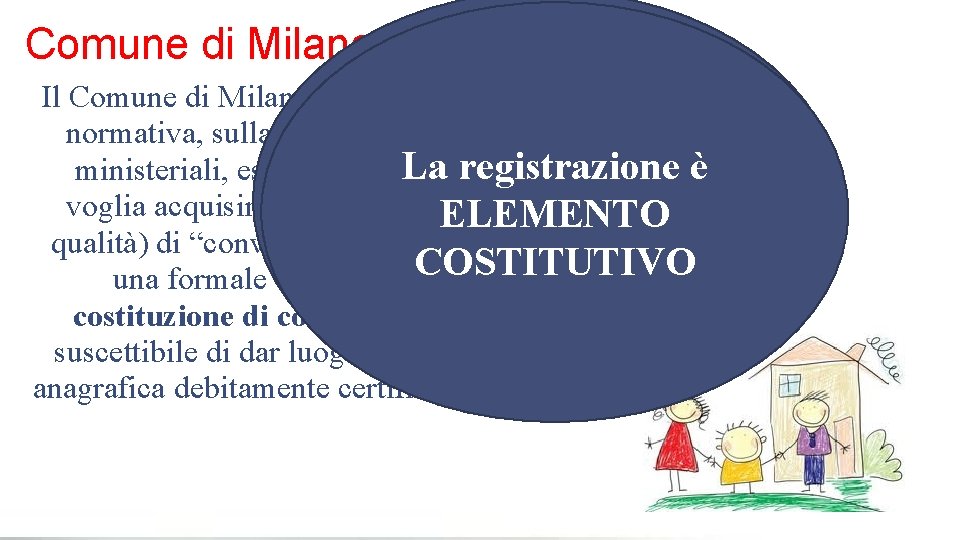 Comune di Milano Il Comune di Milano ha già interpretato la normativa, sulla scorta