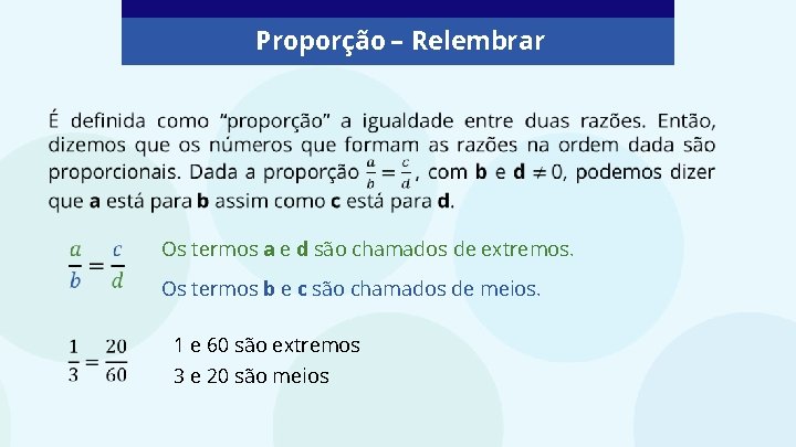 Proporcionalidade Parte II Matemtica 7 Ano Habilidade EF