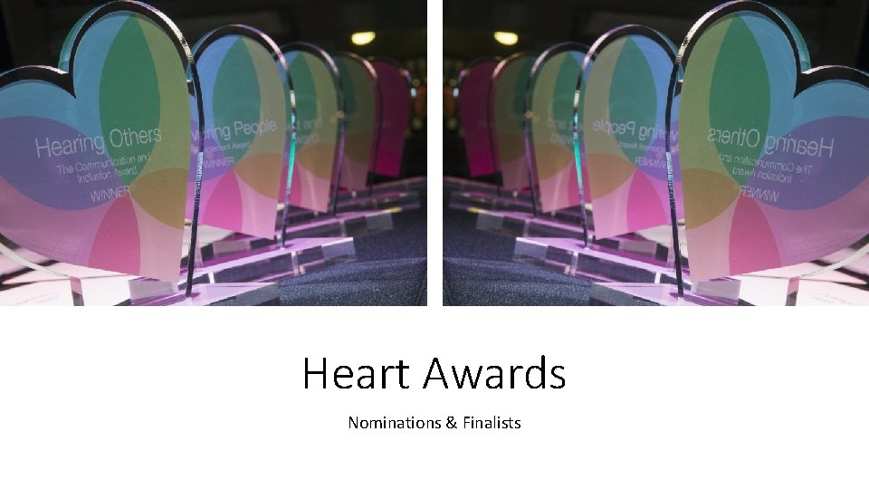 Heart Awards Nominations & Finalists 