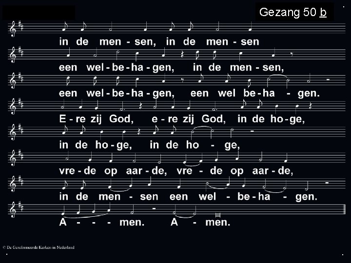 Nnnn . nnnnn Gezang 50 b . . 