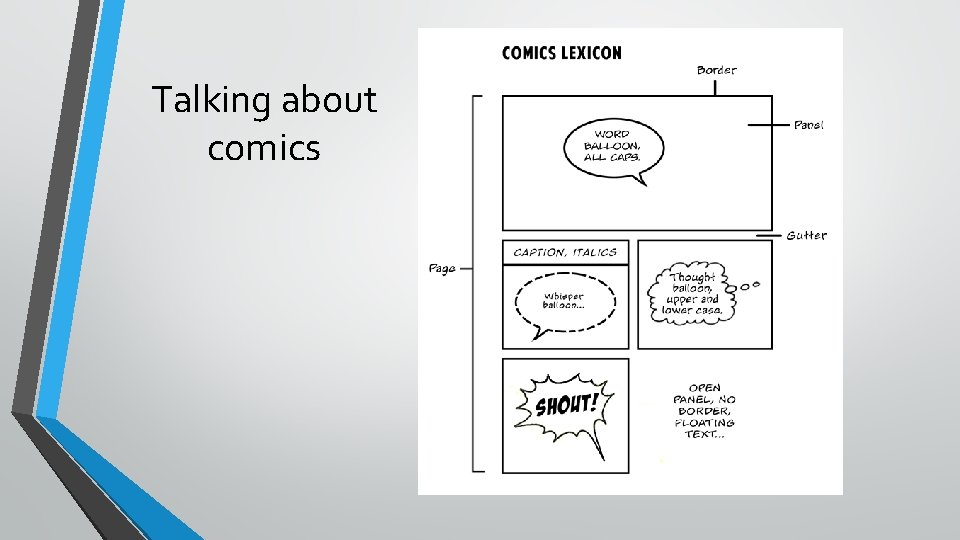 Talking about comics 