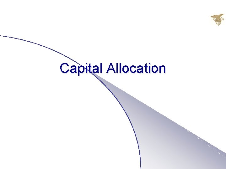 Capital Allocation 