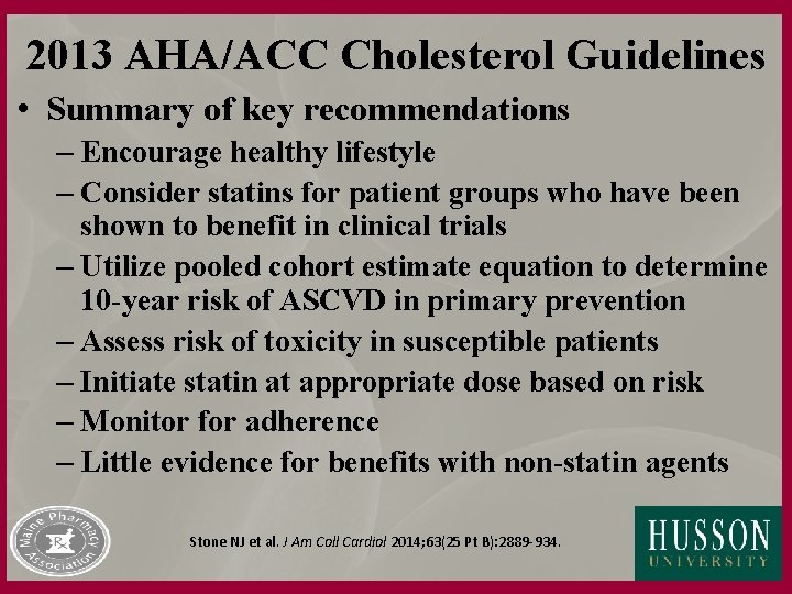 Updates on the Management of Dyslipidemia A Review