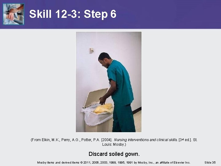 Skill 12 -3: Step 6 (From Elkin, M. K. , Perry, A. G. ,
