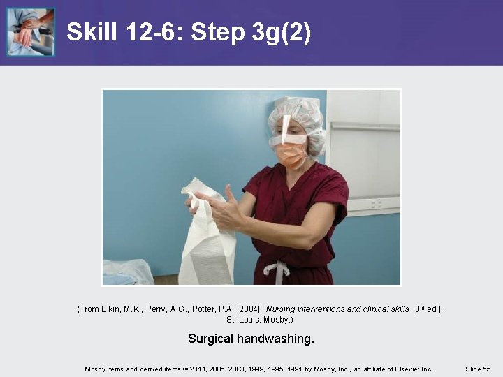 Skill 12 -6: Step 3 g(2) (From Elkin, M. K. , Perry, A. G.