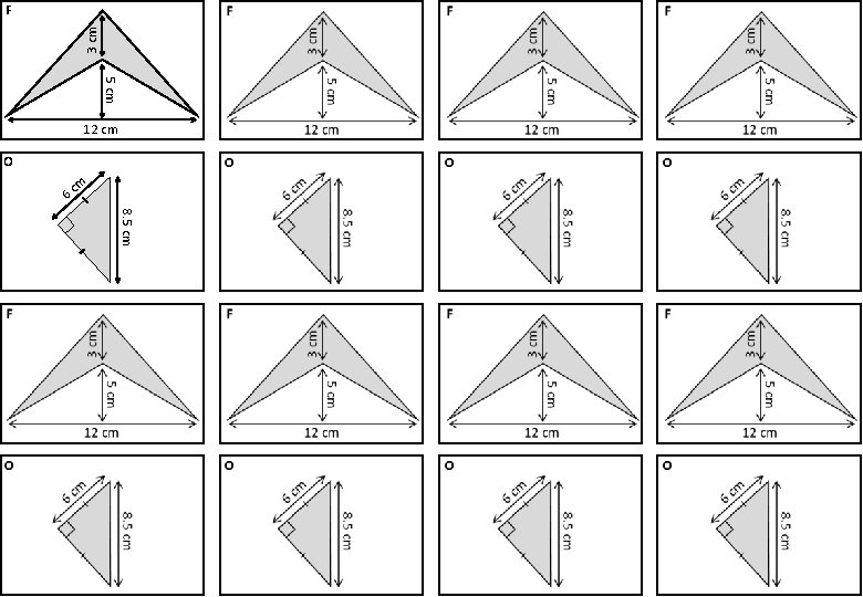 3 cm F 5 cm 12 cm O 6 c m 8. 5 cm