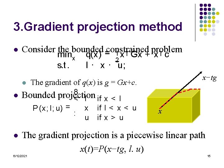 Cs 5321 Numerical Optimization 16 Quadratic Programming