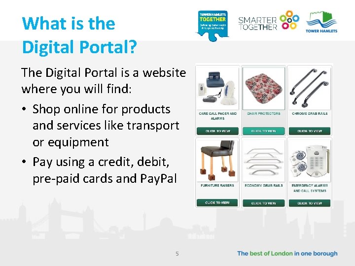 What is the Digital Portal? The Digital Portal is a website where you will