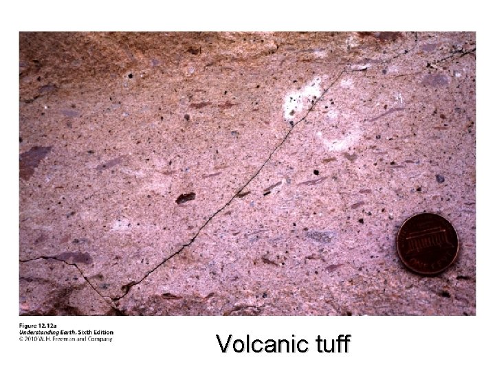 Volcanic tuff 
