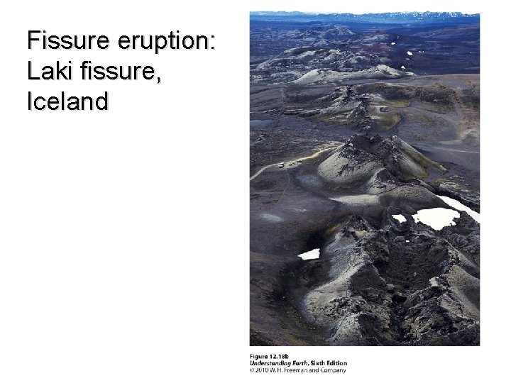 Fissure eruption: Laki fissure, Iceland 