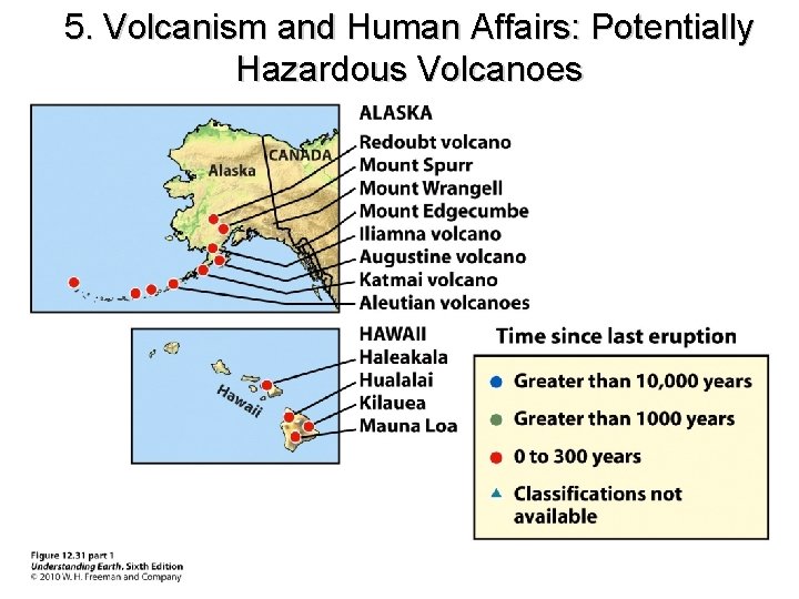 5. Volcanism and Human Affairs: Potentially Hazardous Volcanoes 
