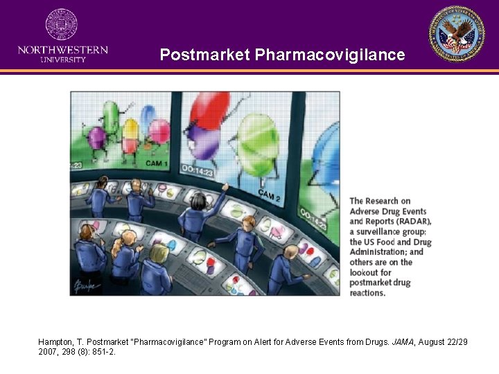 Postmarket Pharmacovigilance Hampton, T. Postmarket “Pharmacovigilance” Program on Alert for Adverse Events from Drugs.