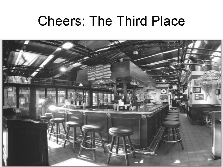 Cheers: The Third Place 