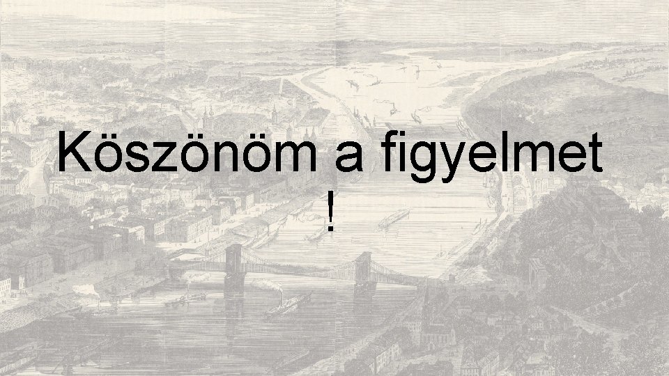 Köszönöm a figyelmet ! 