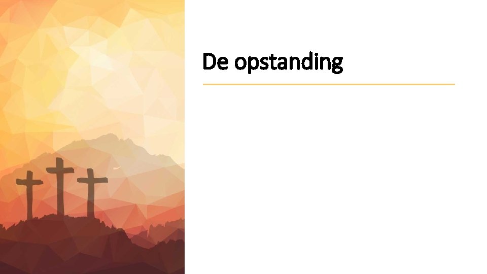 De opstanding 