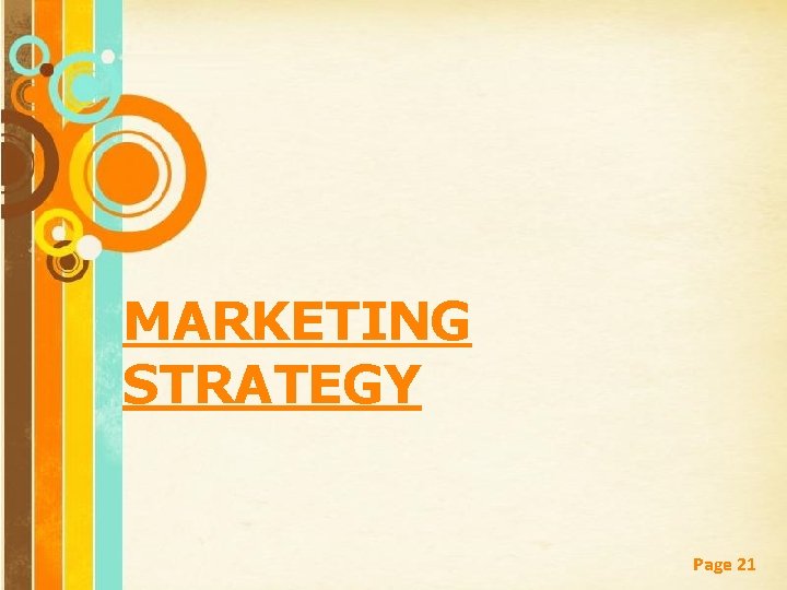 MARKETING STRATEGY Free Powerpoint Templates Page 21 