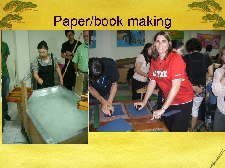 Paper/book making 
