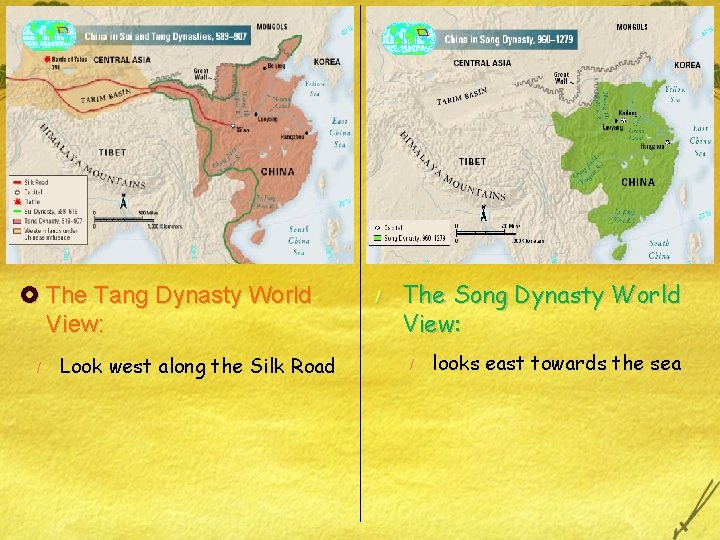 £ The Tang Dynasty World View: / Look west along the Silk Road /