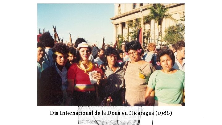 Dia Internacional de la Dona en Nicaragua (1988) 