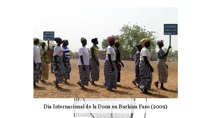Dia Internacional de la Dona en Burkina Faso (2009) 