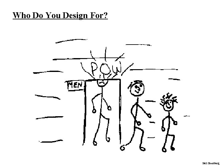 Who Do You Design For? Saul Greenberg Who Do You Design For? Saul Greenberg