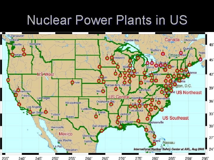 Nuclear Power Plants in US 