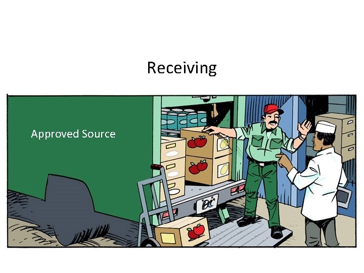 Receiving Approved Source 