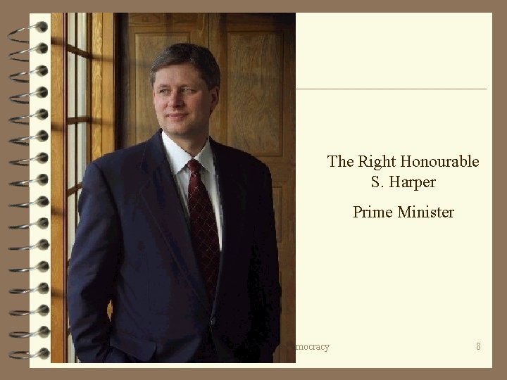 The Right Honourable S. Harper Prime Minister 12 January 2022 SS 30 -2 Canadian