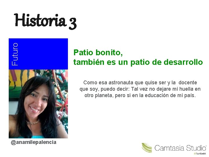 Futuro Historia 3 Patio bonito, también es un patio de desarrollo Como esa astronauta