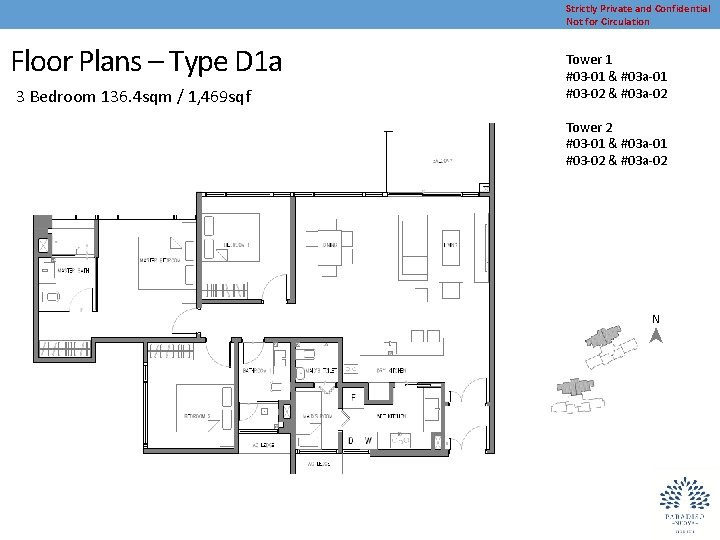 Strictly Private and Confidential Not for Circulation Floor Plans – Type D 1 a