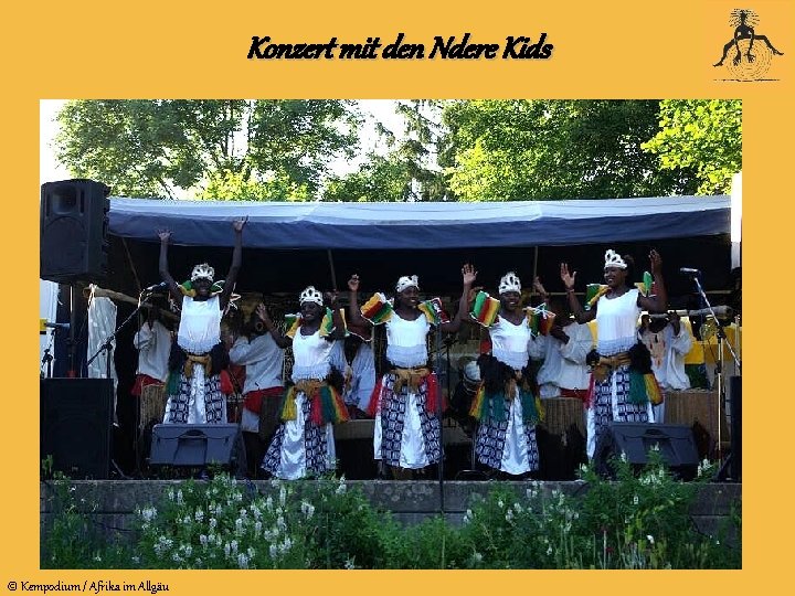 Konzert mit den Ndere Kids © Kempodium / Afrika im Allgäu 