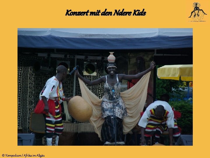 Konzert mit den Ndere Kids © Kempodium / Afrika im Allgäu 