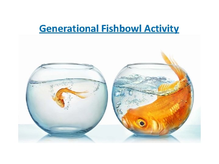 Generational Fishbowl Activity 