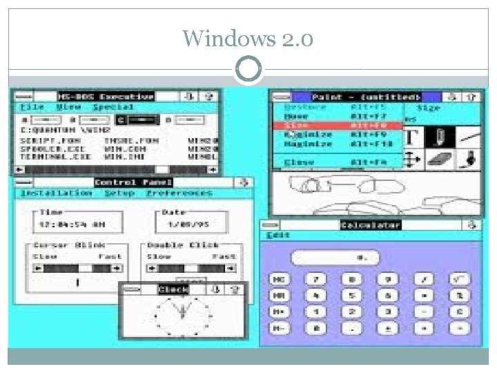 Windows 2. 0 