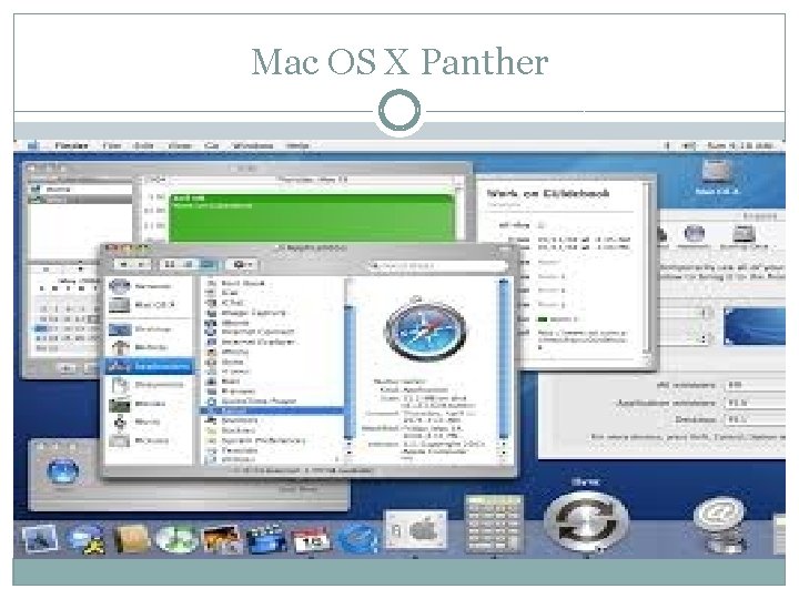 Mac OS X Panther 