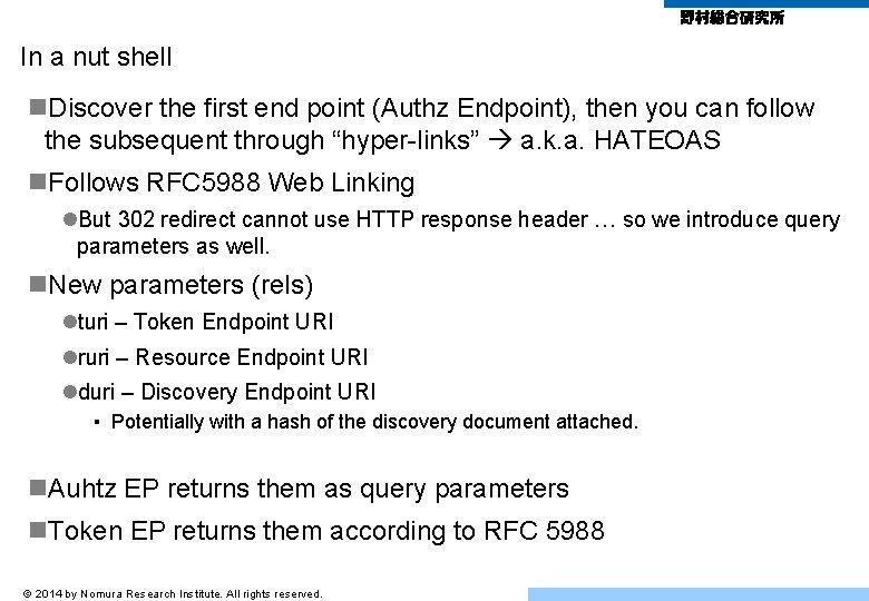 In a nut shell n. Discover the first end point (Authz Endpoint), then you