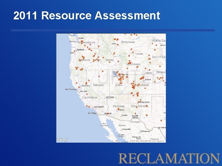 2011 Resource Assessment 