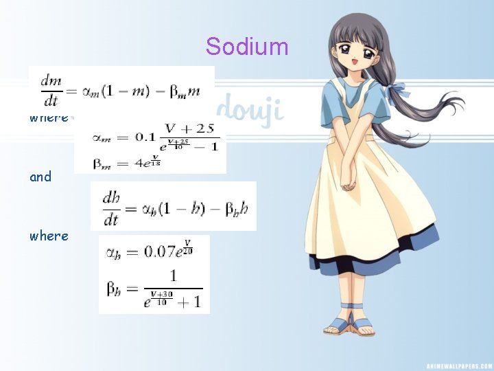 Sodium where and where 