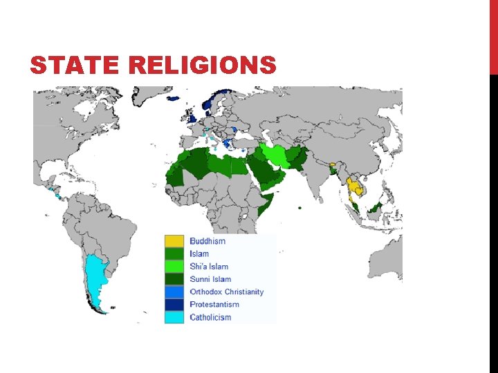 STATE RELIGIONS 