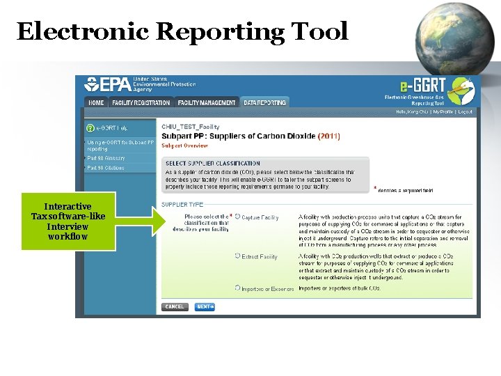 Electronic Reporting Tool Interactive Tax software-like Interview workflow Electronic Reporting Tool Interactive Tax software-like Interview workflow
