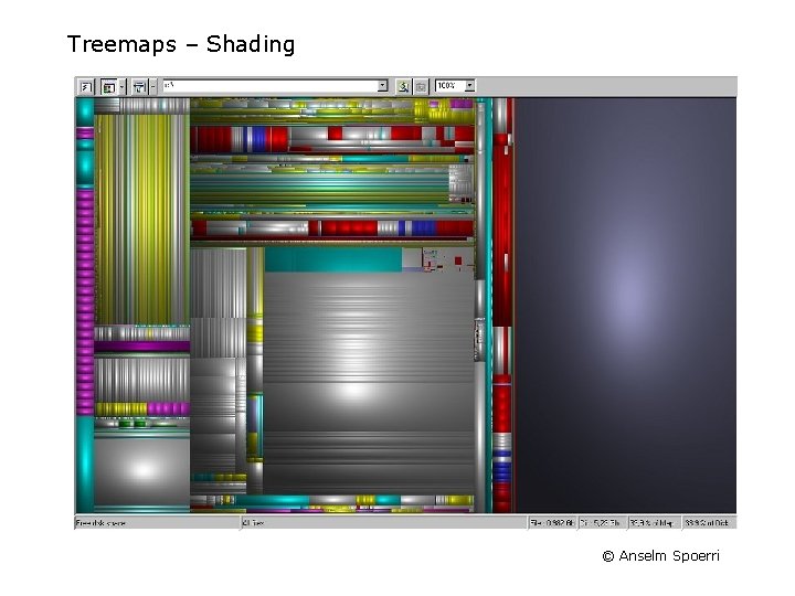 Treemaps – Shading © Anselm Spoerri 