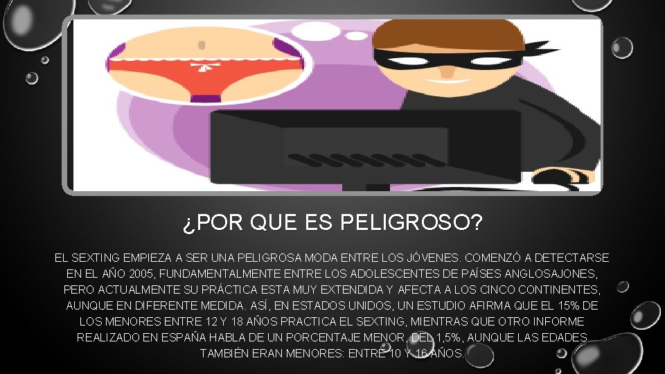 ¿POR QUE ES PELIGROSO? EL SEXTING EMPIEZA A SER UNA PELIGROSA MODA ENTRE LOS ¿POR QUE ES PELIGROSO? EL SEXTING EMPIEZA A SER UNA PELIGROSA MODA ENTRE LOS
