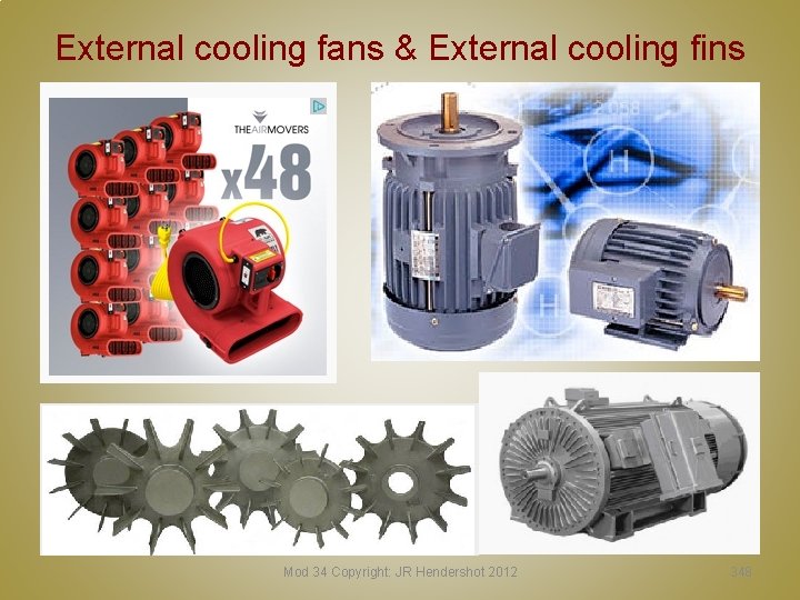 External cooling fans & External cooling fins Mod 34 Copyright: JR Hendershot 2012 348