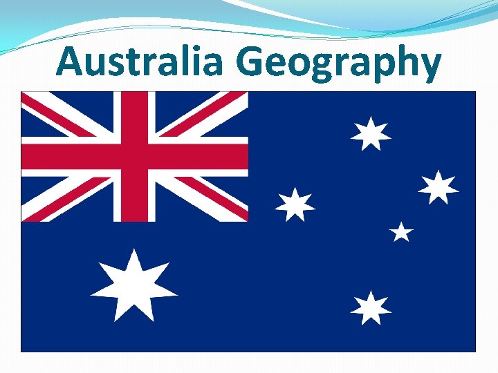 Australia Geography 