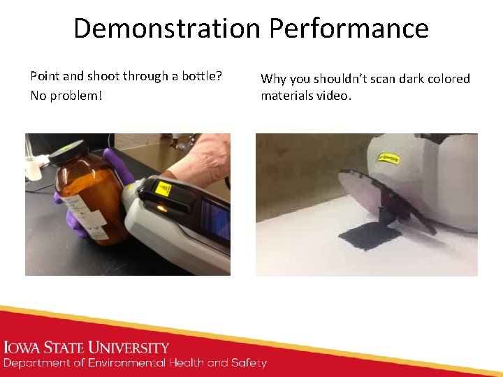 Demonstration Performance Point and shoot through a bottle? No problem! Why you shouldn’t scan Demonstration Performance Point and shoot through a bottle? No problem! Why you shouldn’t scan