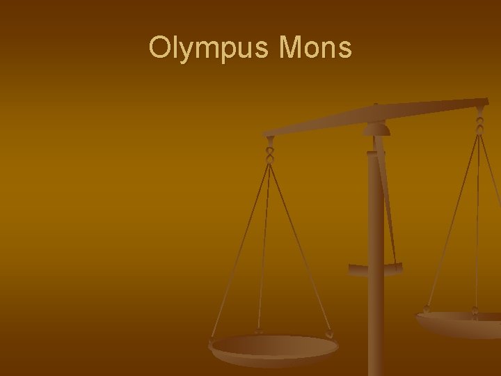 Olympus Mons 