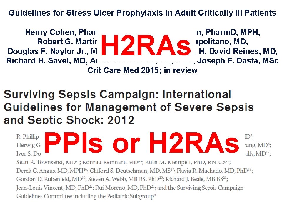 Guidelines for Stress Ulcer Prophylaxis in Adult Critically Ill Patients Henry Cohen, Pharm. D, Guidelines for Stress Ulcer Prophylaxis in Adult Critically Ill Patients Henry Cohen, Pharm. D,